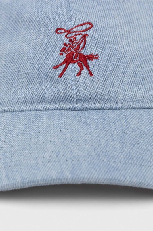 Levi's czapka z daszkiem bawełniana D7733.0001 niebieski AW23