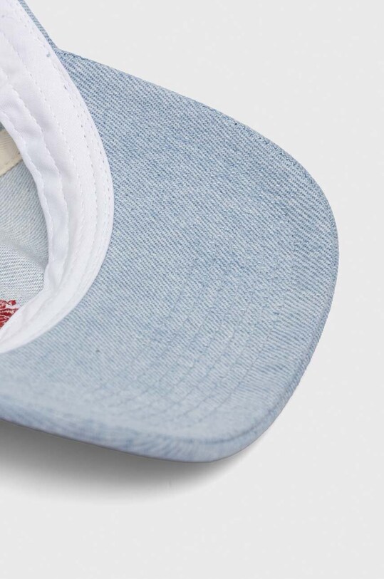 Levi's czapka z daszkiem bawełniana niebieski D7733.0001
