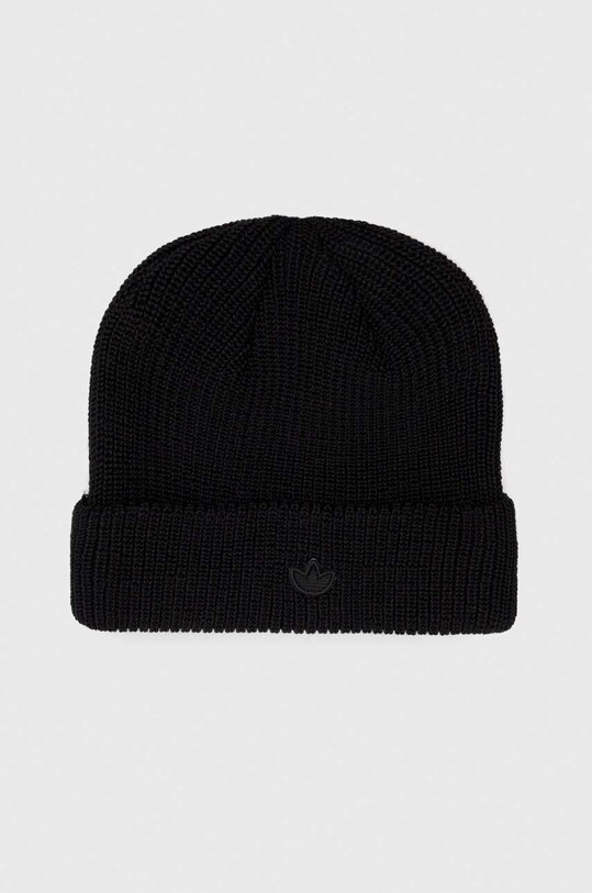 Čiapka adidas Originals stredne hrubá čierna IL8441