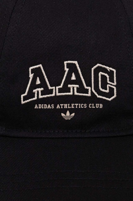 Bavlněná baseballová čepice adidas Originals černá IL8445