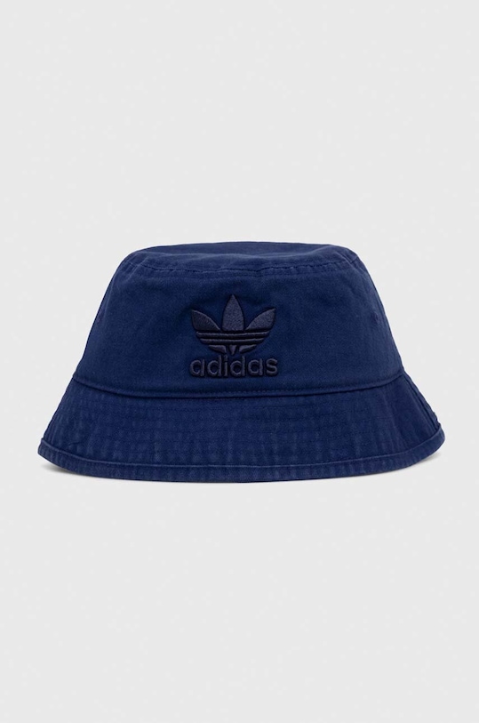 Pamučni šešir adidas Originals pamuk plava II0705