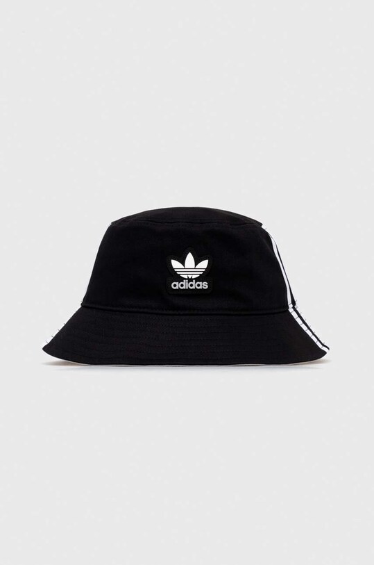 adidas Originals palarie din bumbac bumbac negru II0744