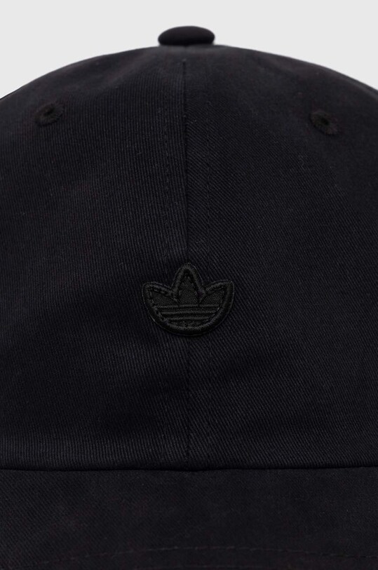 Памучна шапка с козирка adidas Originals Premium Essentials Dad Cap IC3031 черен AW23