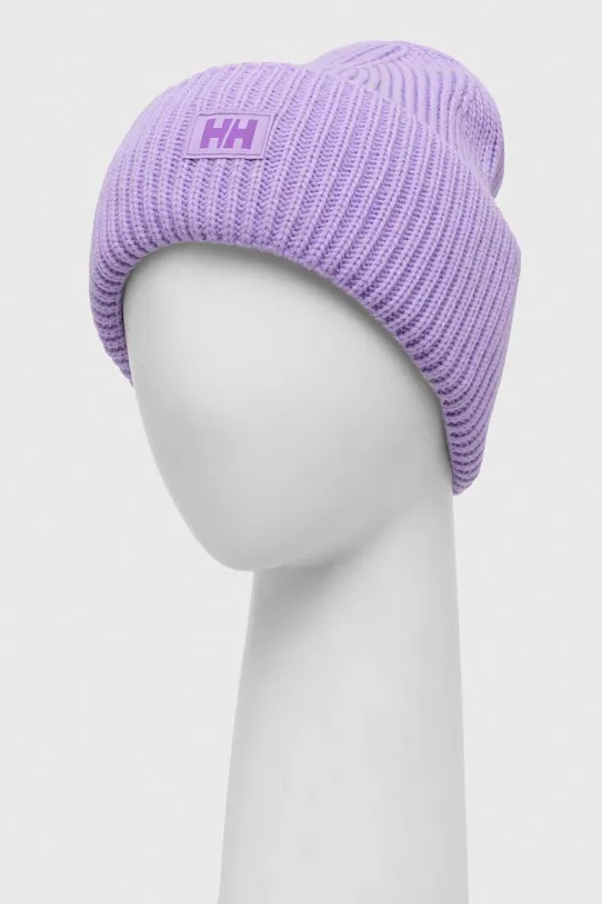 Helly Hansen beanie HH RIB BEANIE 54020 violet AW24