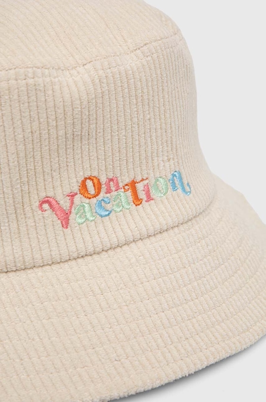 On Vacation kapelusz bawełniany Enjoy OVC.C36 beżowy SS24