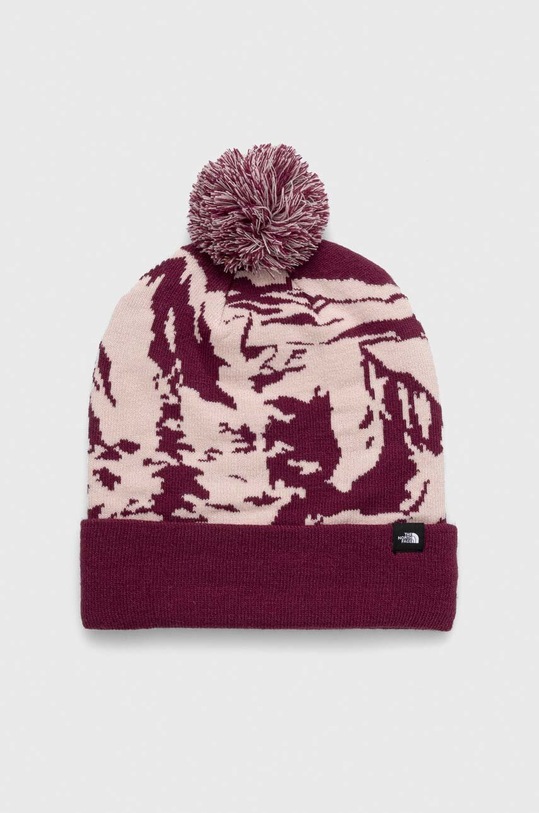 The North Face caciula Tuke cu modele roz NF0A4SIEK6I1