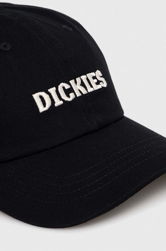 Dickies czapka z daszkiem bawełniana DK0A4YHQBLK1 czarny AW23