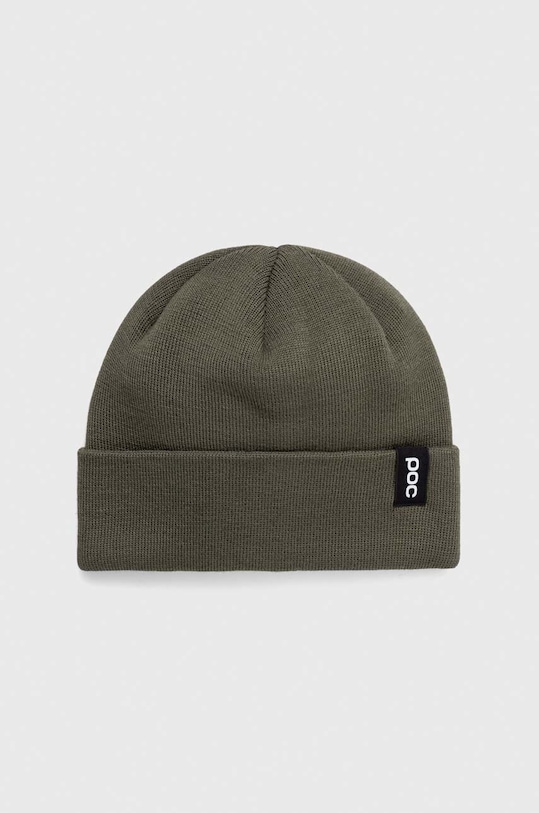 Vlněná čepice POC bavlna zelená 64265