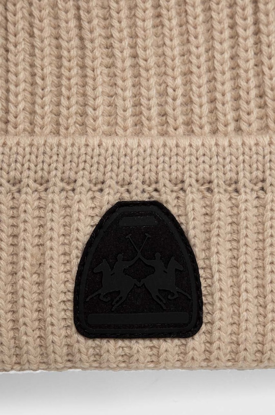 Akcesoria La Martina czapka WUH006 beżowy