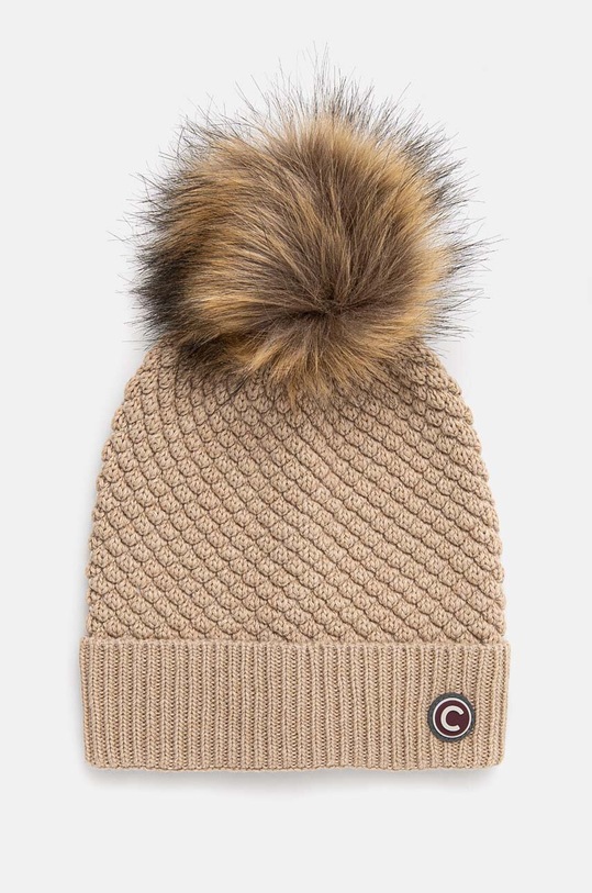 Čepice z vlněné směsi Colmar s příměsí vlny béžová 4854E.3XS