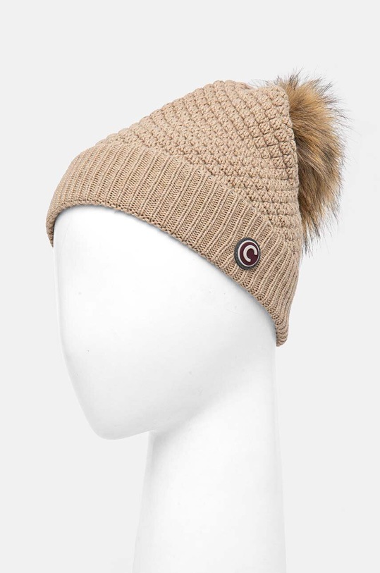 Čepice z vlněné směsi Colmar 4854E.3XS béžová AW24