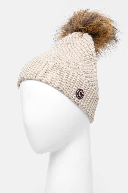 Čepice z vlněné směsi Colmar 4854E.3XS béžová AW24