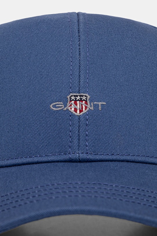 Bavlněná baseballová čepice Gant 9900110 modrá AW24