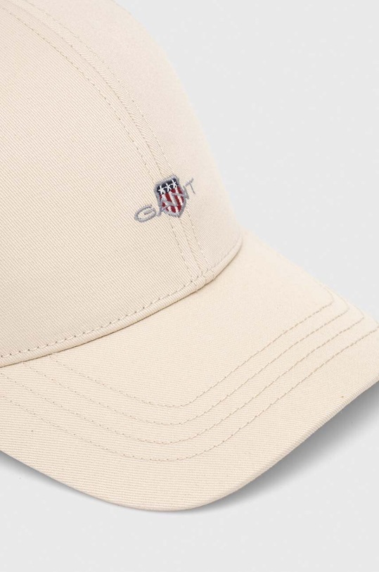 Pamučna kapa sa šiltom Gant 9900110 bež AW24