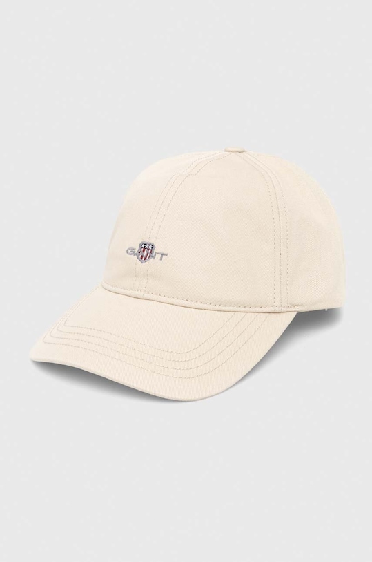 Gant șapcă de baseball din bumbac bumbac bej 9900111