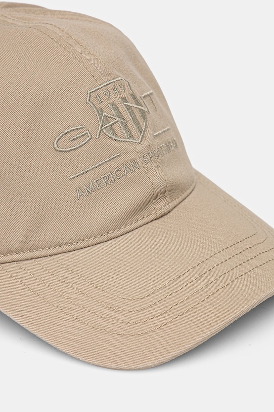 Bavlnená šiltovka Gant 9900117 béžová AW24