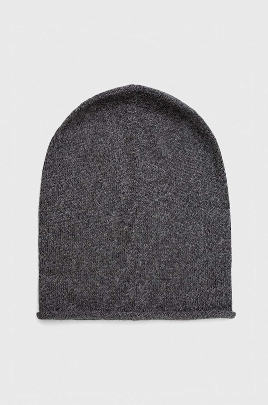 Μάλλινο γείσο United Colors of Benetton μελανζέ γκρί 1235UA00D.454