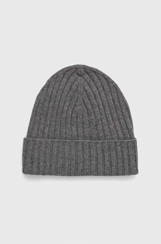 Sisley caciula din amestec de lana uni gri 122HS0459.507