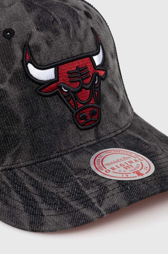 Akcesoria Mitchell&Ness czapka z daszkiem CHICAGO BULLS HHSS5982.CBUYYPPPBLC szary