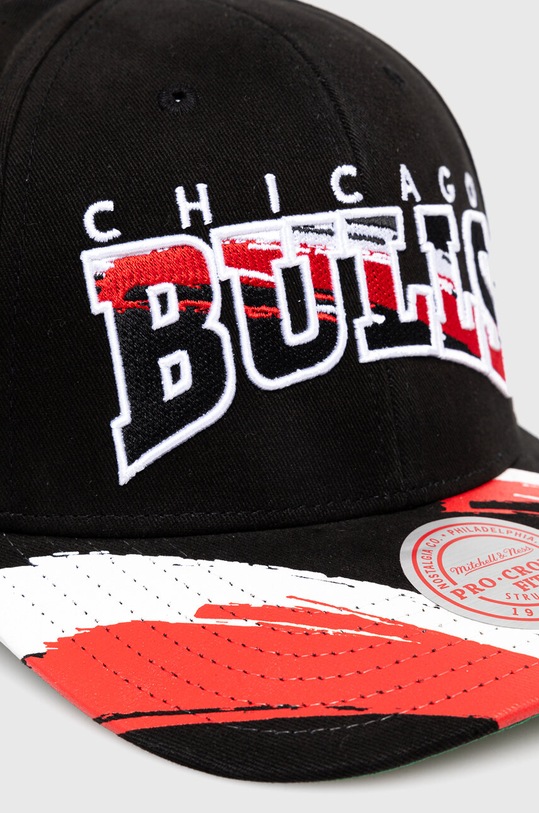 Mitchell&Ness șapcă de baseball din bumbac CHICAGO BULLS HHSS5989.CBUYYPPPBLC negru AW23