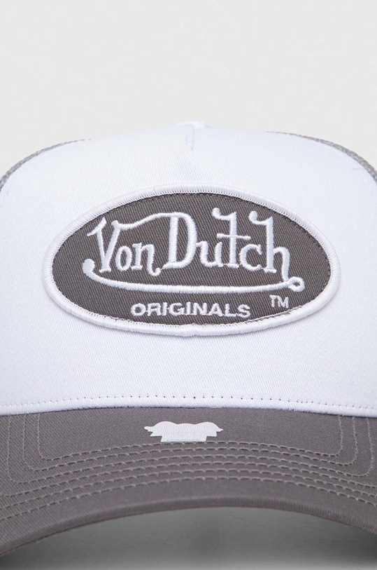 Шапка с козирка Von Dutch 7030090 сив AW23
