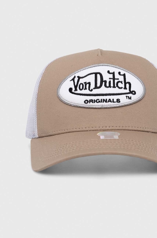 Šiltovka Von Dutch 7030091 béžová AW23