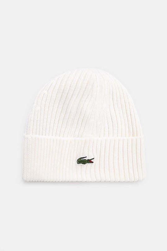 Lacoste berretto in lana lana beige RB0001