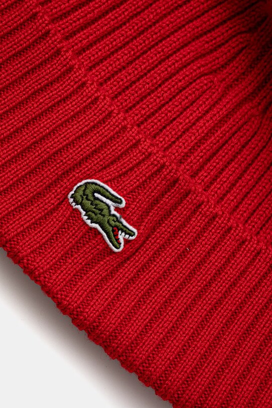 Accessories Lacoste wool beanie RB0001 red