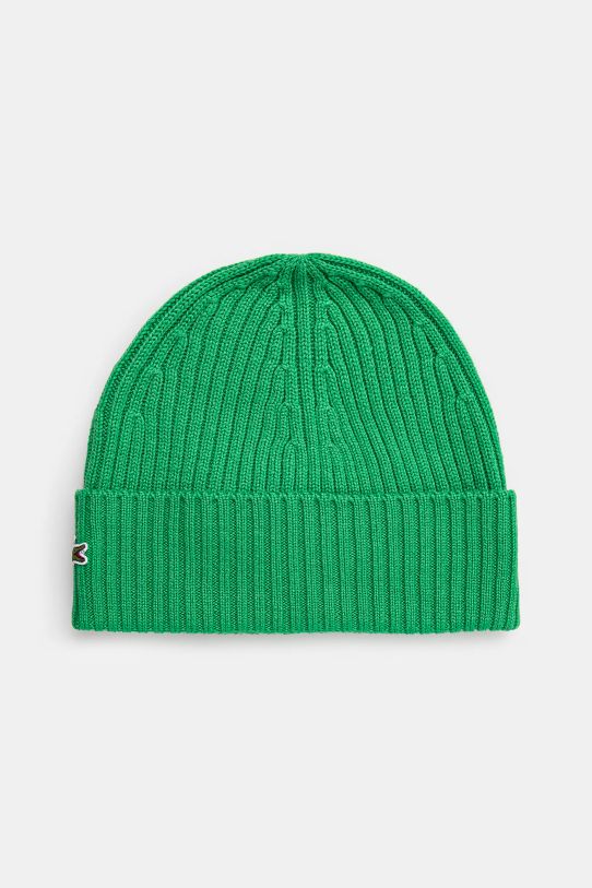 Lacoste wool beanie wool green RB0001