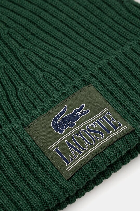 Accesorii Lacoste caciula de lana RB1783 verde