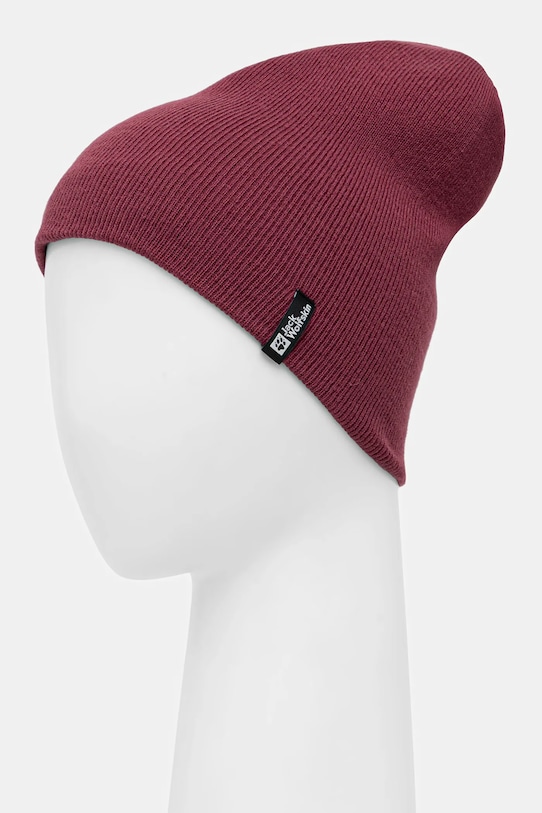 Jack Wolfskin căciulă 1903892 burgundia AW25