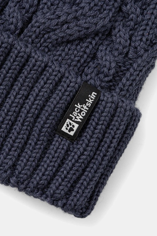 Doplnky Čiapka Jack Wolfskin Pompom 1905092 tmavomodrá