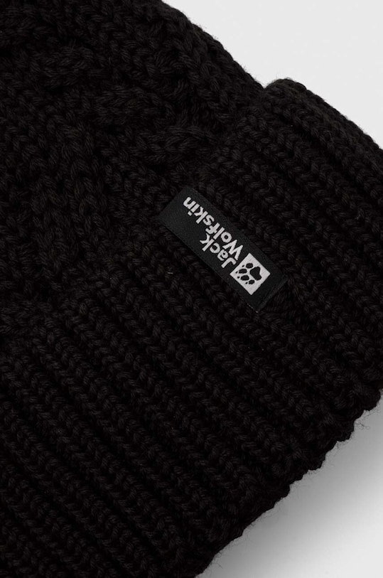 Αξεσουάρ Καπέλο Jack Wolfskin Pompom 1905092 μαύρο
