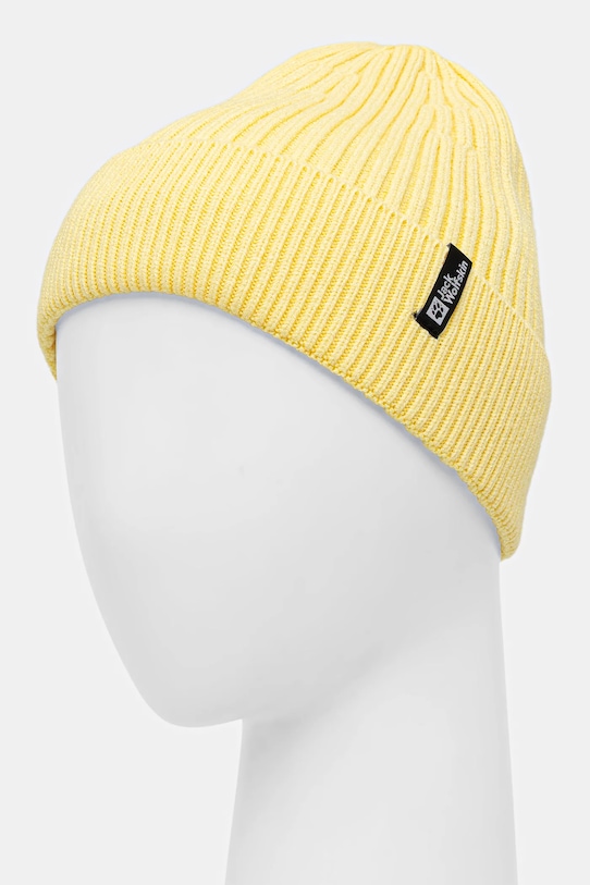 Jack Wolfskin căciulă 1909252 galben AW25