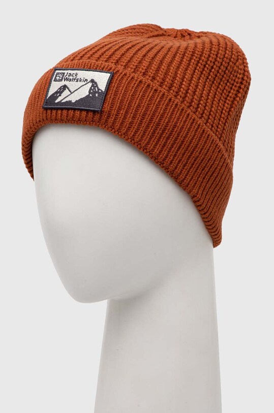 Σκούφος Jack Wolfskin 1910062 κόκκινο AW23