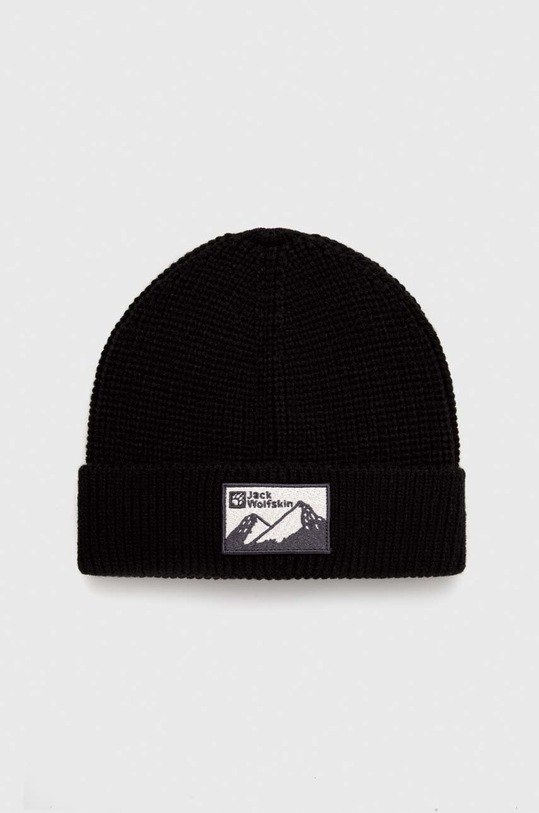 Jack Wolfskin sapka vastag fekete 1910062