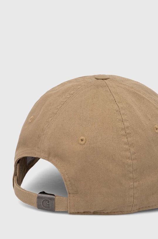 Akcesoria Carhartt WIP czapka z daszkiem bawełniana Madison Logo Cap I023750.0DKXX beżowy