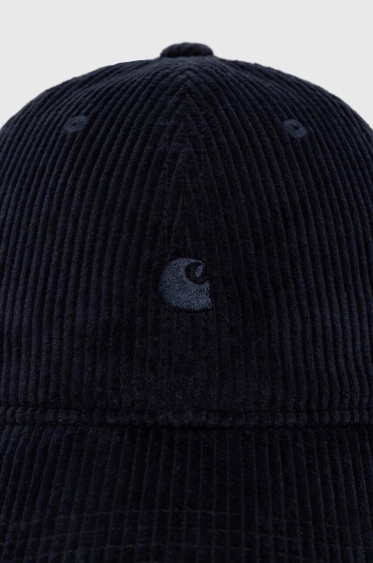 Carhartt WIP czapka z daszkiem bawełniana Harlem Cap I026890.1CXX granatowy AW23