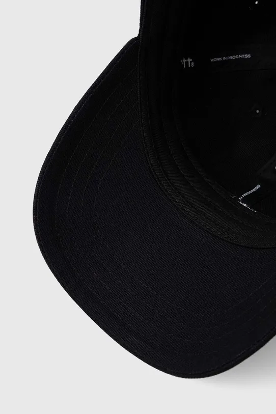 Carhartt WIP cotton baseball cap black I028876.0D2XX