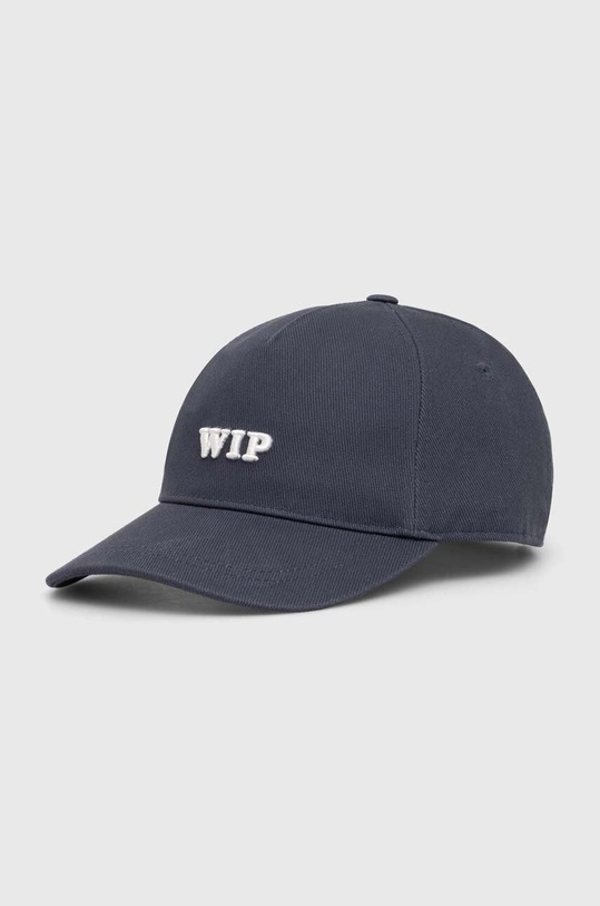 Carhartt WIP baseball cap applique blue I032540.1REXX