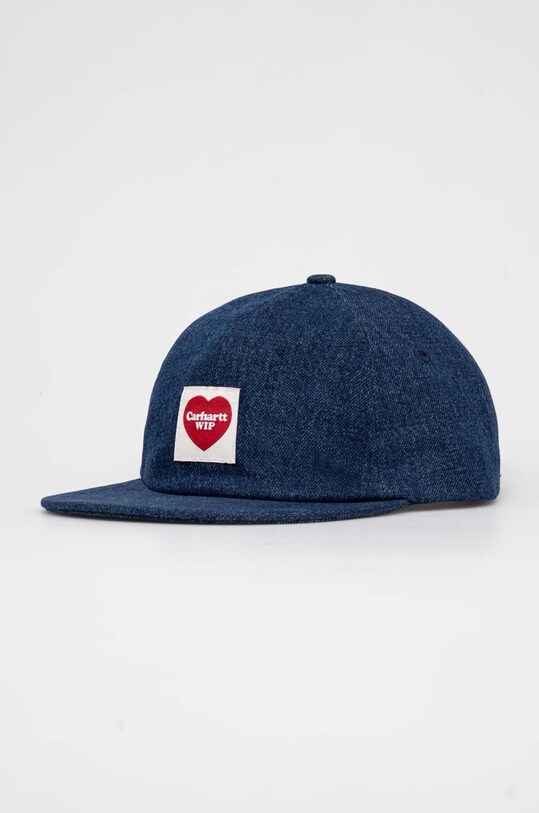 Carhartt WIP czapka z daszkiem jeansowa Nash Cap