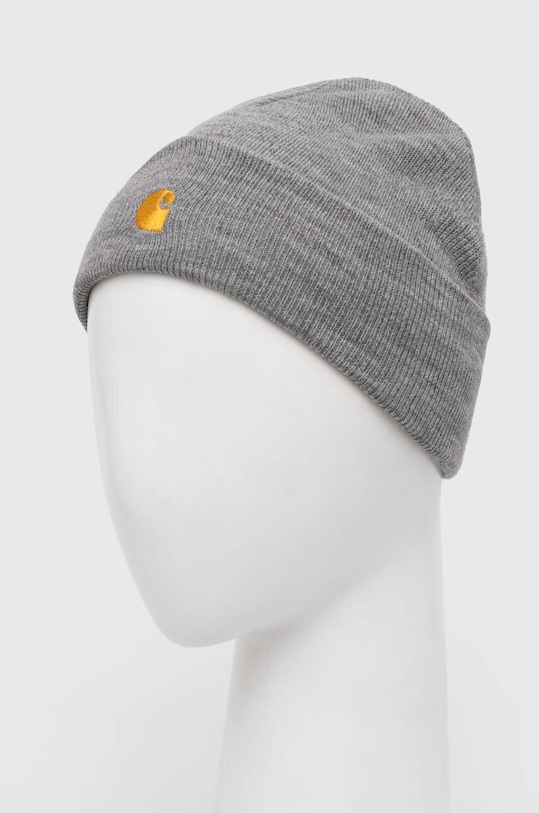 Akcesoria Carhartt WIP czapka Chase Beanie I026222.00MXX szary