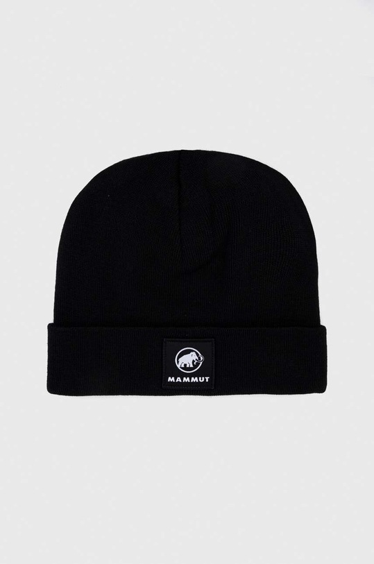 Mammut czapka Fedoz aplikacja czarny 1191.01090