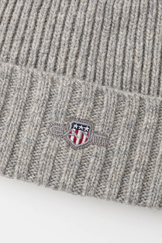 Gant czapka wełniana 9910023 szary AW24
