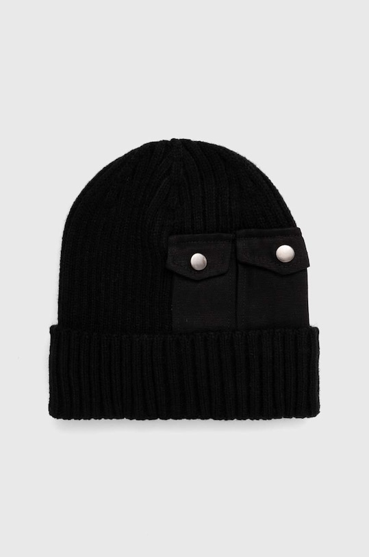 Alpha Industries czapka Utility Beanie aplikacja czarny 138904.03