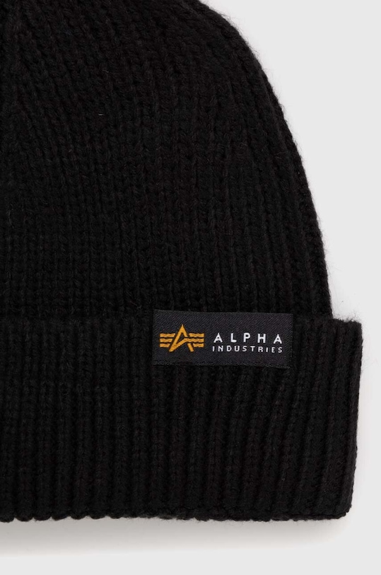 Σκούφος Alpha Industries 138905.03 μαύρο AW24
