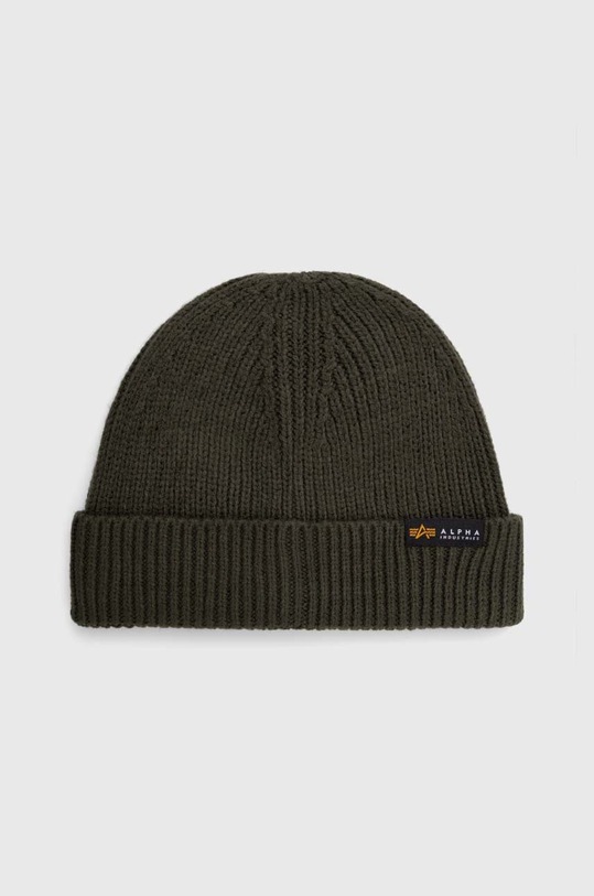 Čepice Alpha Industries Dockers Beanie tenká zelená 138905.142