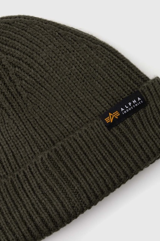 Čepice Alpha Industries Dockers Beanie 138905.142 zelená AW23