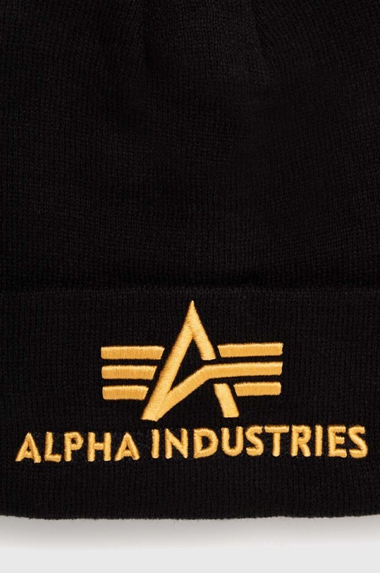 Alpha Industries czapka 3D Beanie 168910.583 czarny AW23