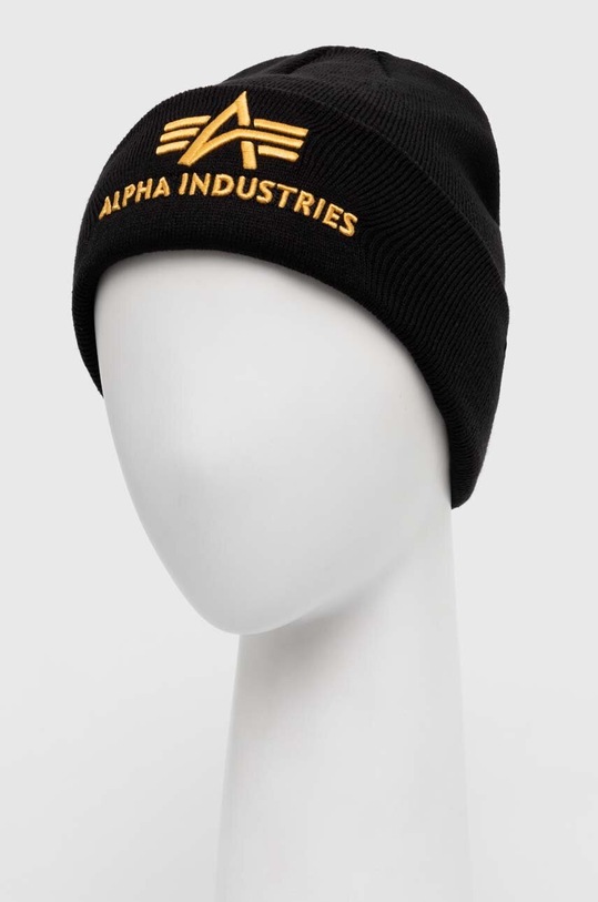 Alpha Industries czapka 3D Beanie czarny 168910.583